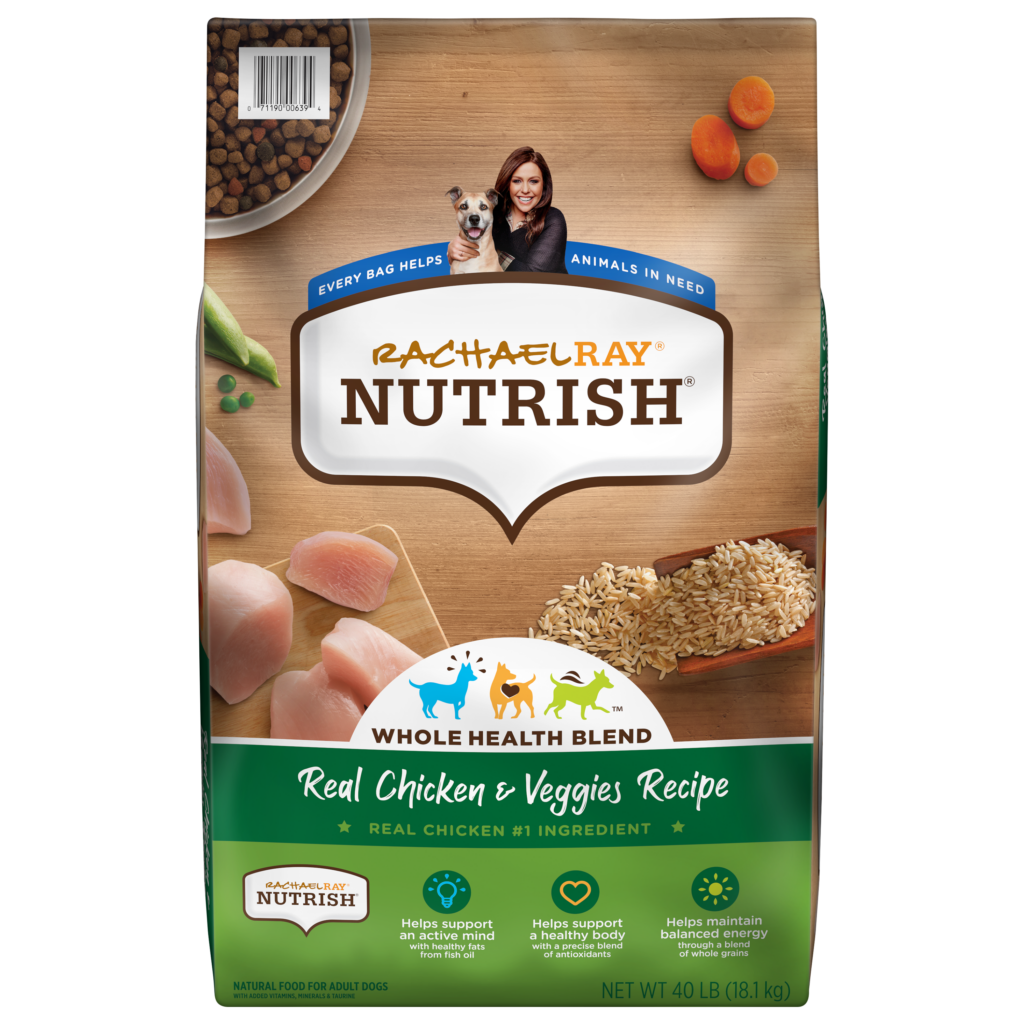 Nutrish Whole Health Blend Chicken And Veggies Dry Dog Food