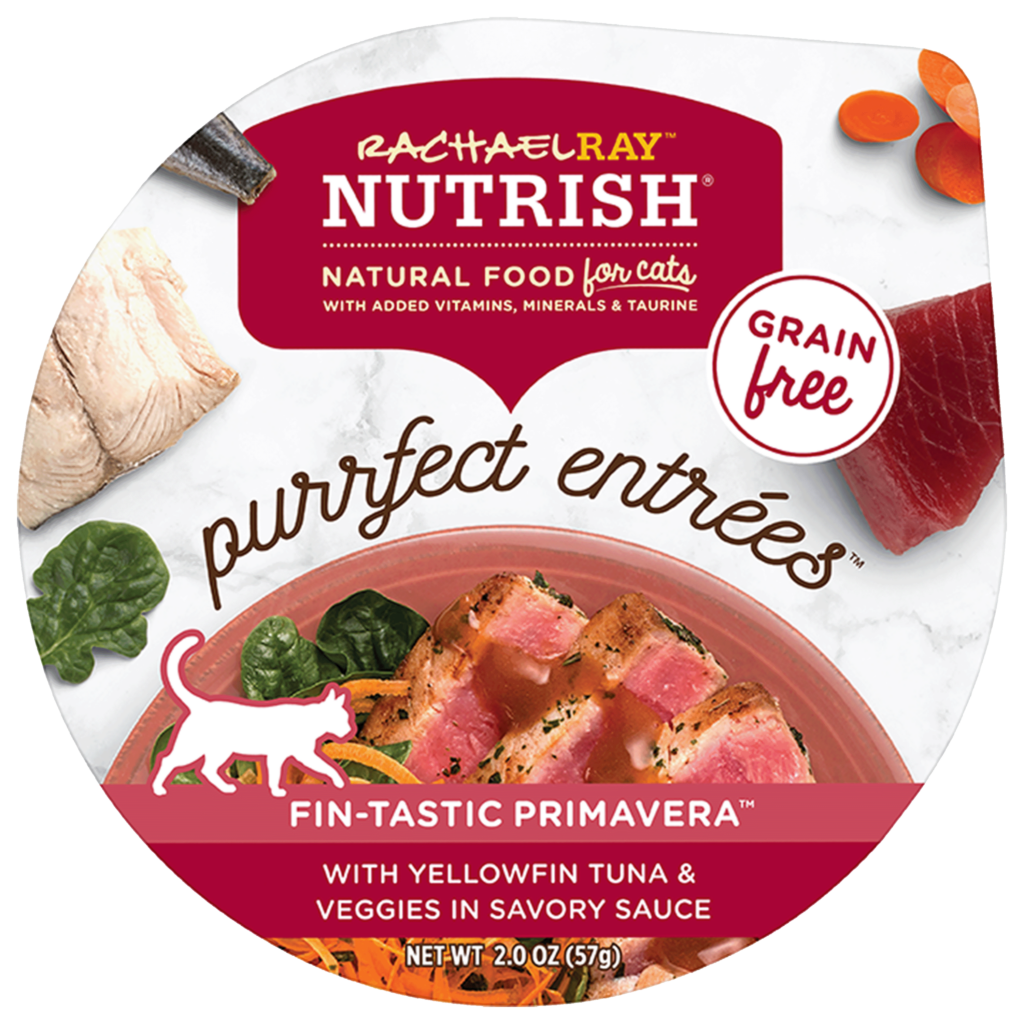 Nutrish Purrfect Entrees Grain Free Fin-Tastic Primavera Wet Cat Food