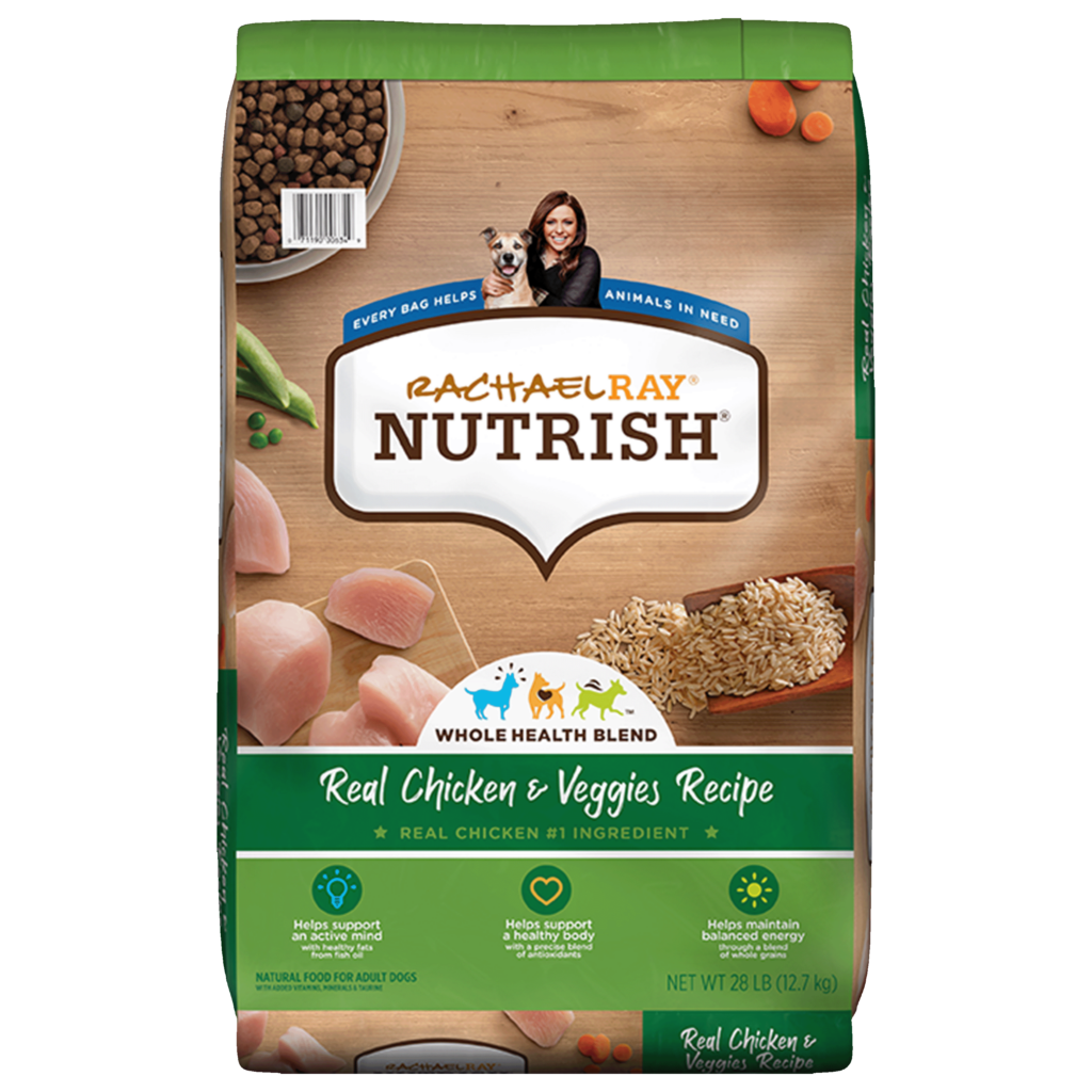 Nutrish Real Chicken & Veggies Recipe Dry Dog Food