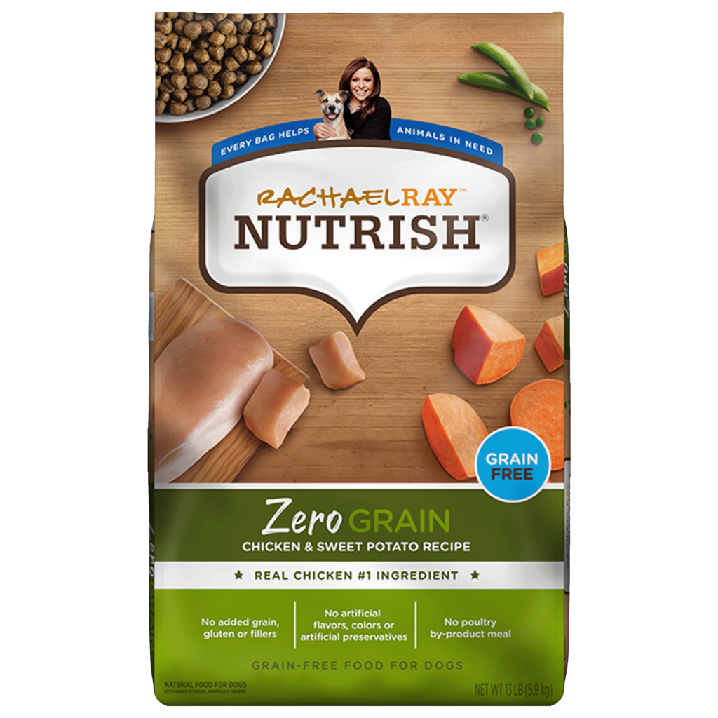 Nutrish Zero Grain Chicken & Sweet Potato Recipe Dry Dog Food