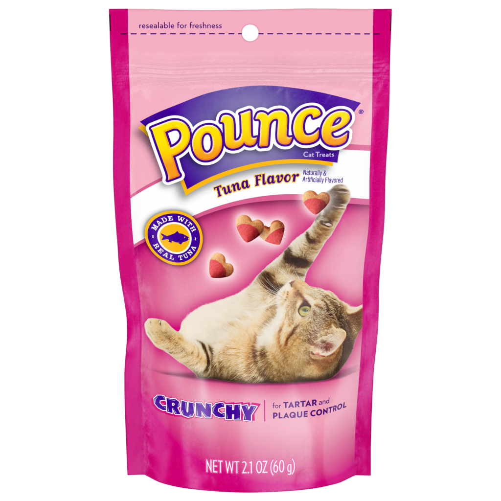 Pounce Tuna Flavor Crunchy Dry Cat Treats