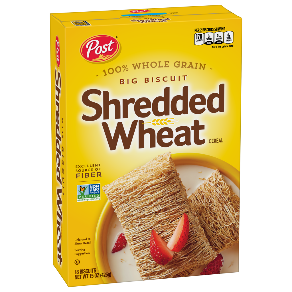 Shredded Wheat Original Big Biscuit cereal box