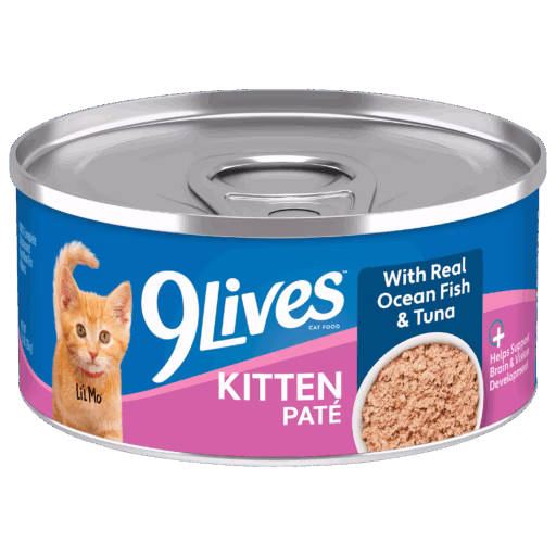 Kitten Paté With Real Ocean Fish & Tuna Wet Cat Food