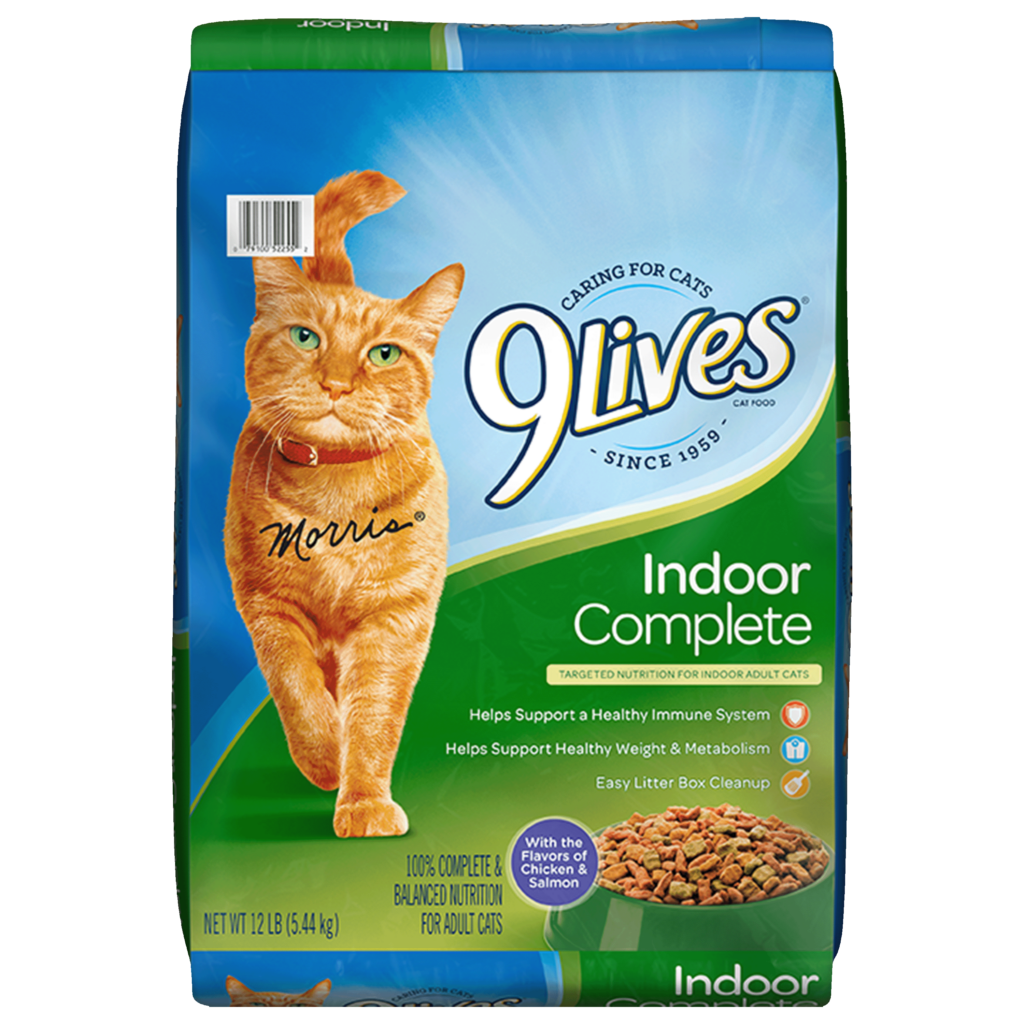 9Lives Indoor Complete Dry Cat Food Post Consumer Brands