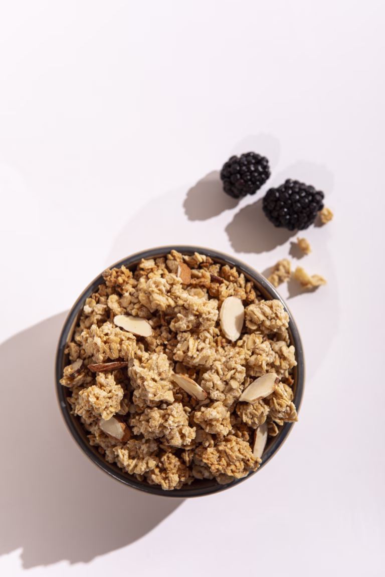 bowl of premier protein granola