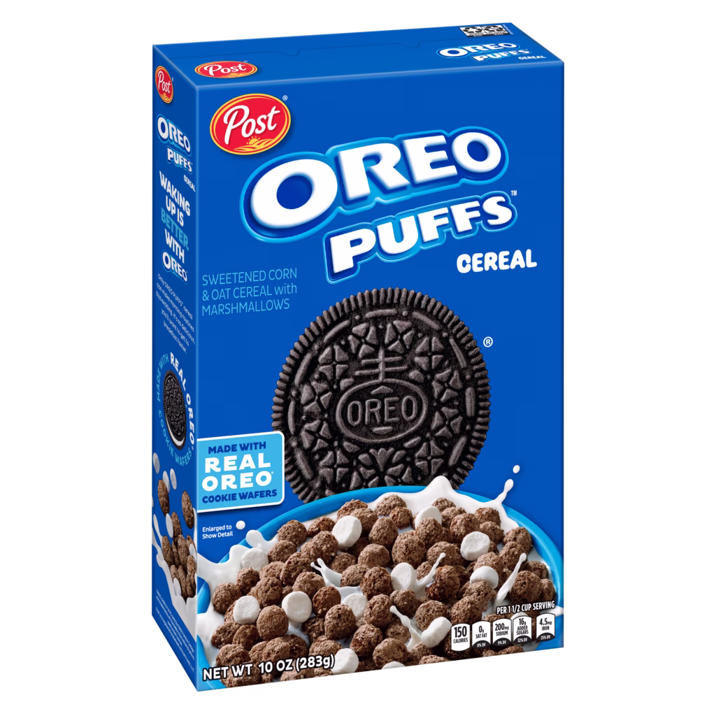 Oreo Puffs cereal 10oz box