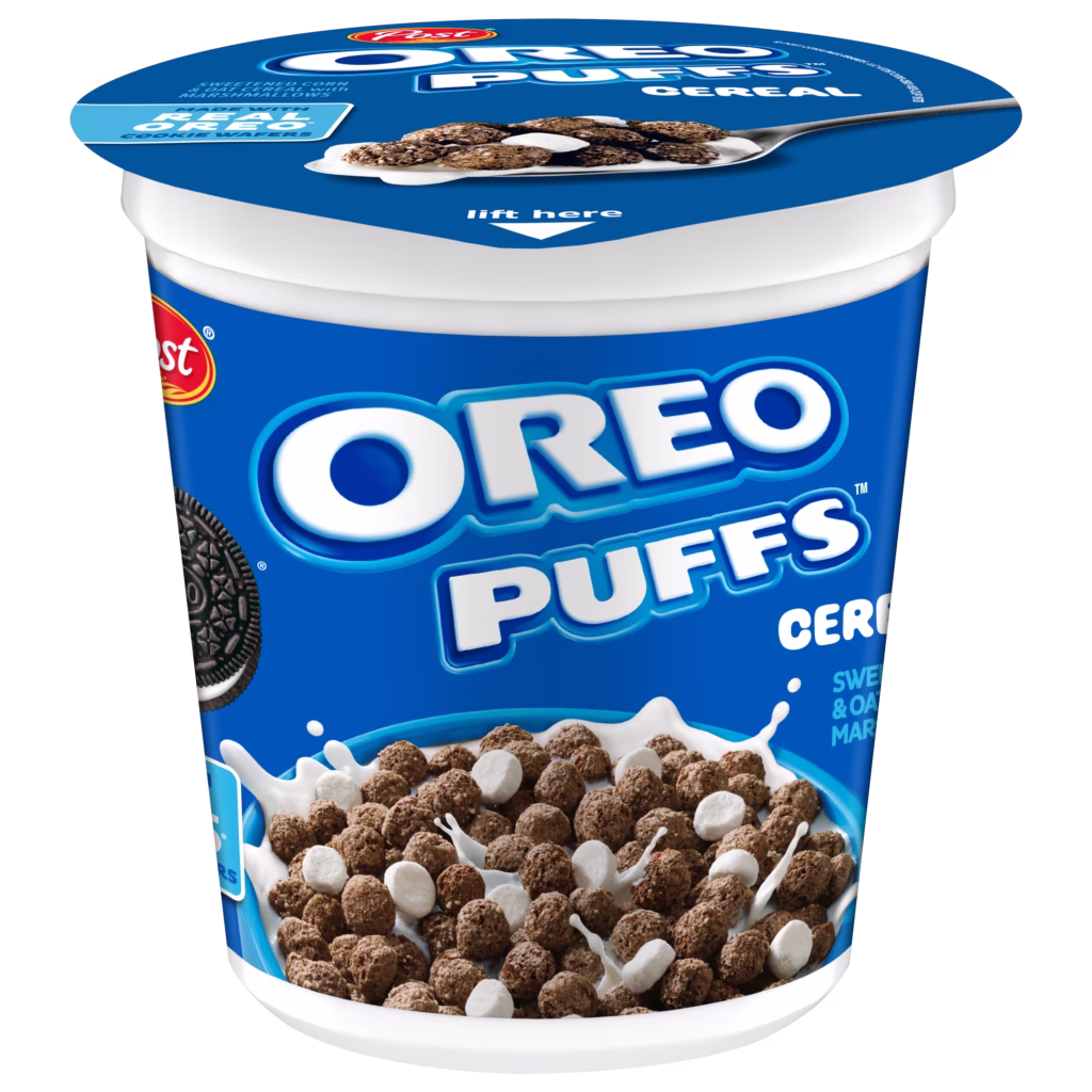 oreo puffs cups