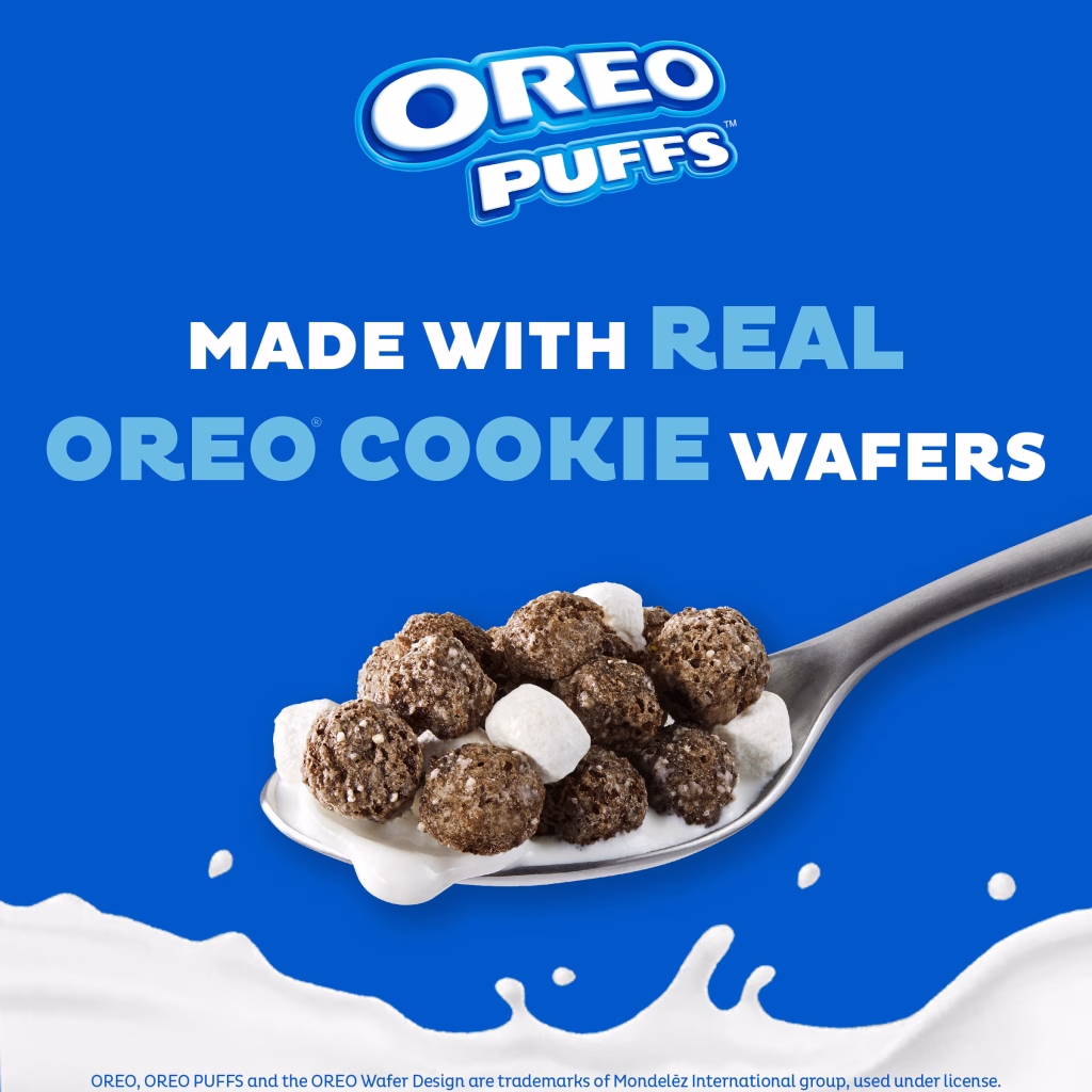 Made with real OREO® cookie wafers