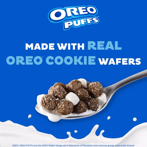 Made with real OREO® cookie wafers