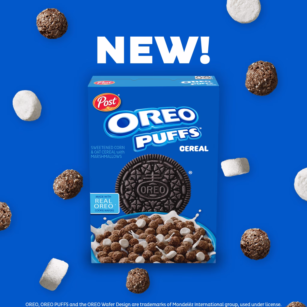 New OREO PUFFS™ cereal