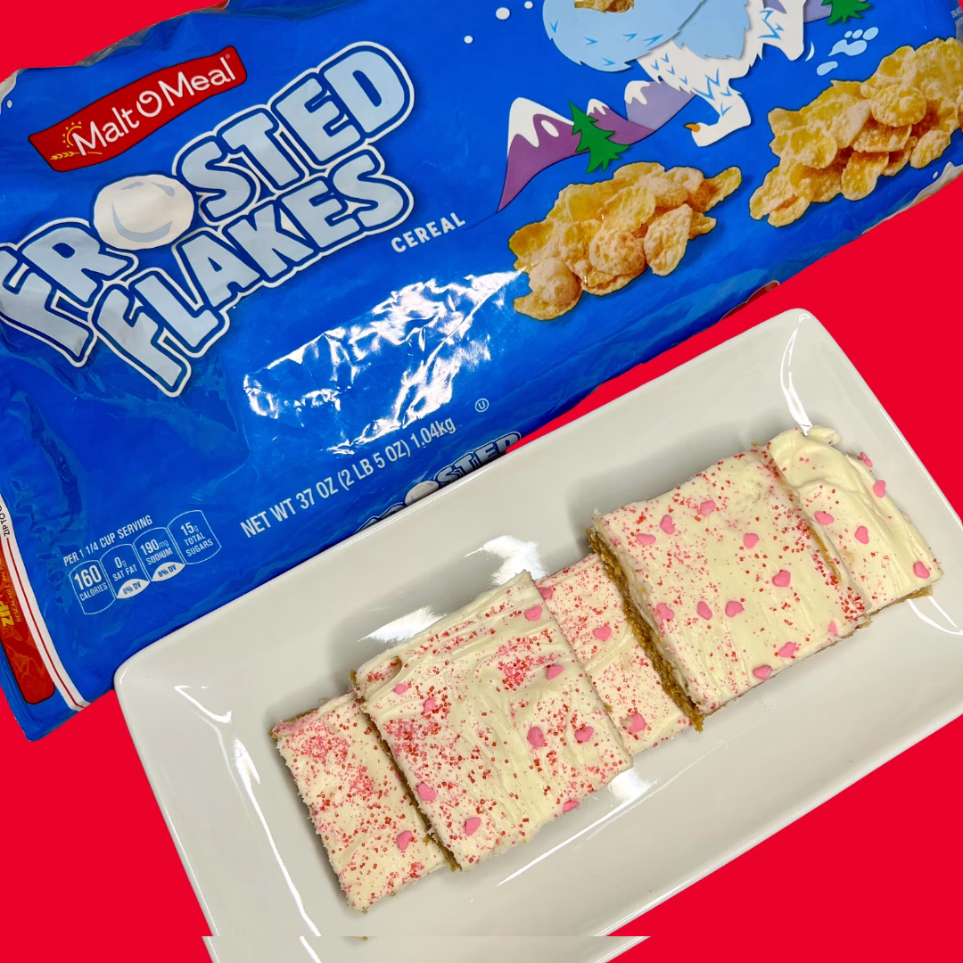 Malt-O-Meal Frosted Flakes Valentine’s Day Cereal Bars | Post