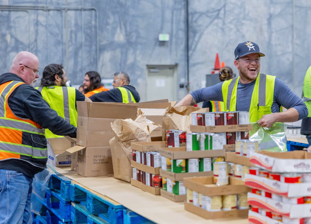 Post employees participating in Ingredients for Good