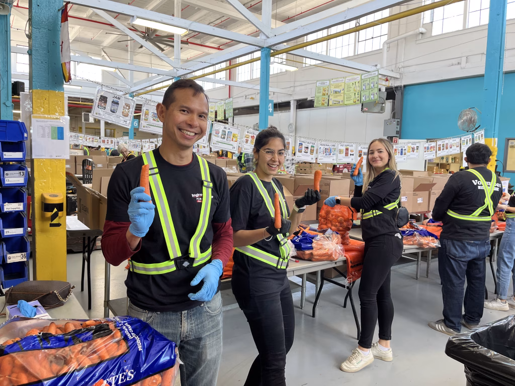 Post employees volunteering