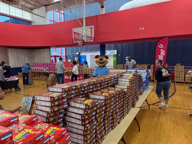 Cereal donations