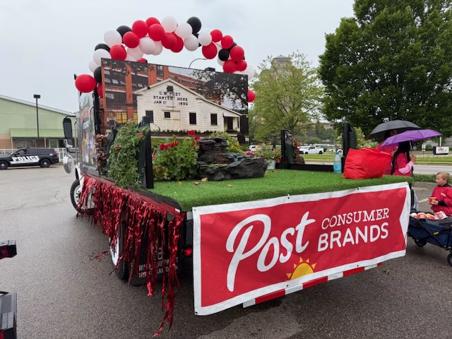 Post Consumer Brands parade float