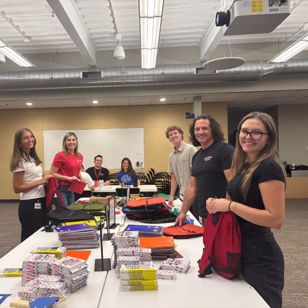 Post Consumer Brands Interns participating in United Way Action Day