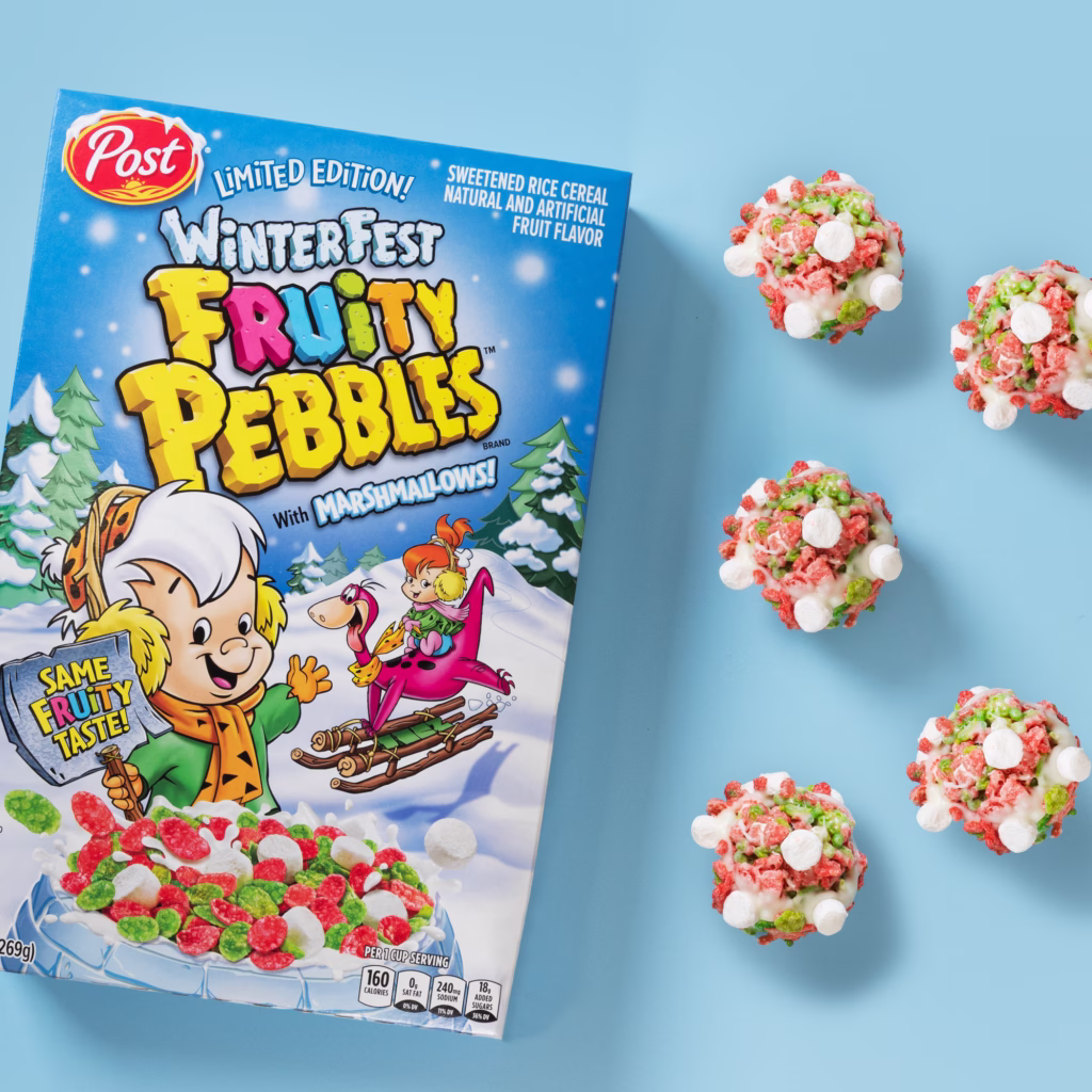 White Chocolate Winterfest Fruity Pebbles™ Truffles