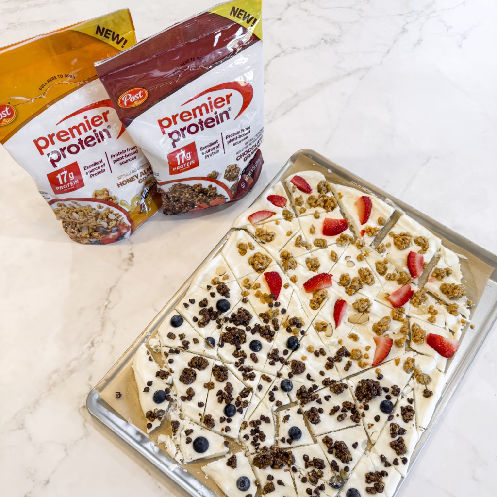 Premier Protein Granola Yogurt Bark