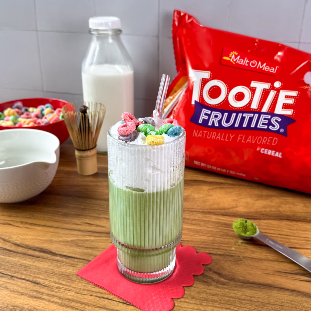 Malt O Meal Tootie Fruities Matcha Latte