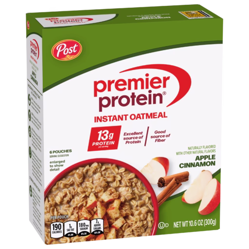 Premier Protein Apple Cinnamon oatmeal