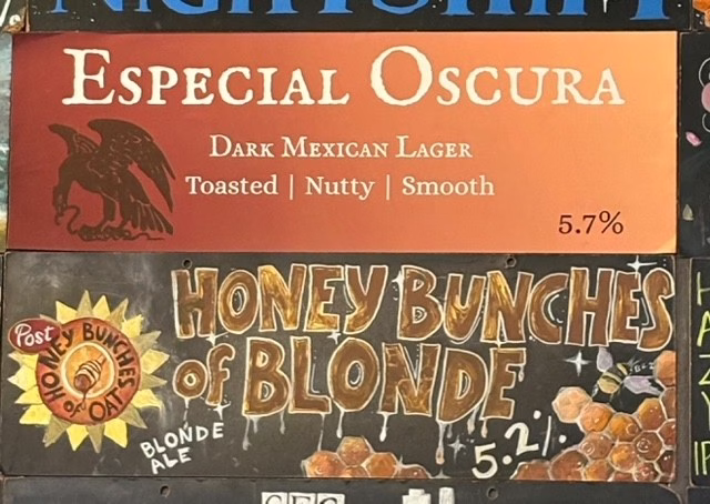 honey bunches of blonde sign