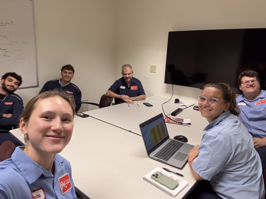 intern selfie