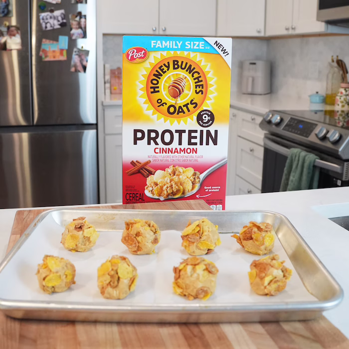 honey bunches of oats no bake protein bites