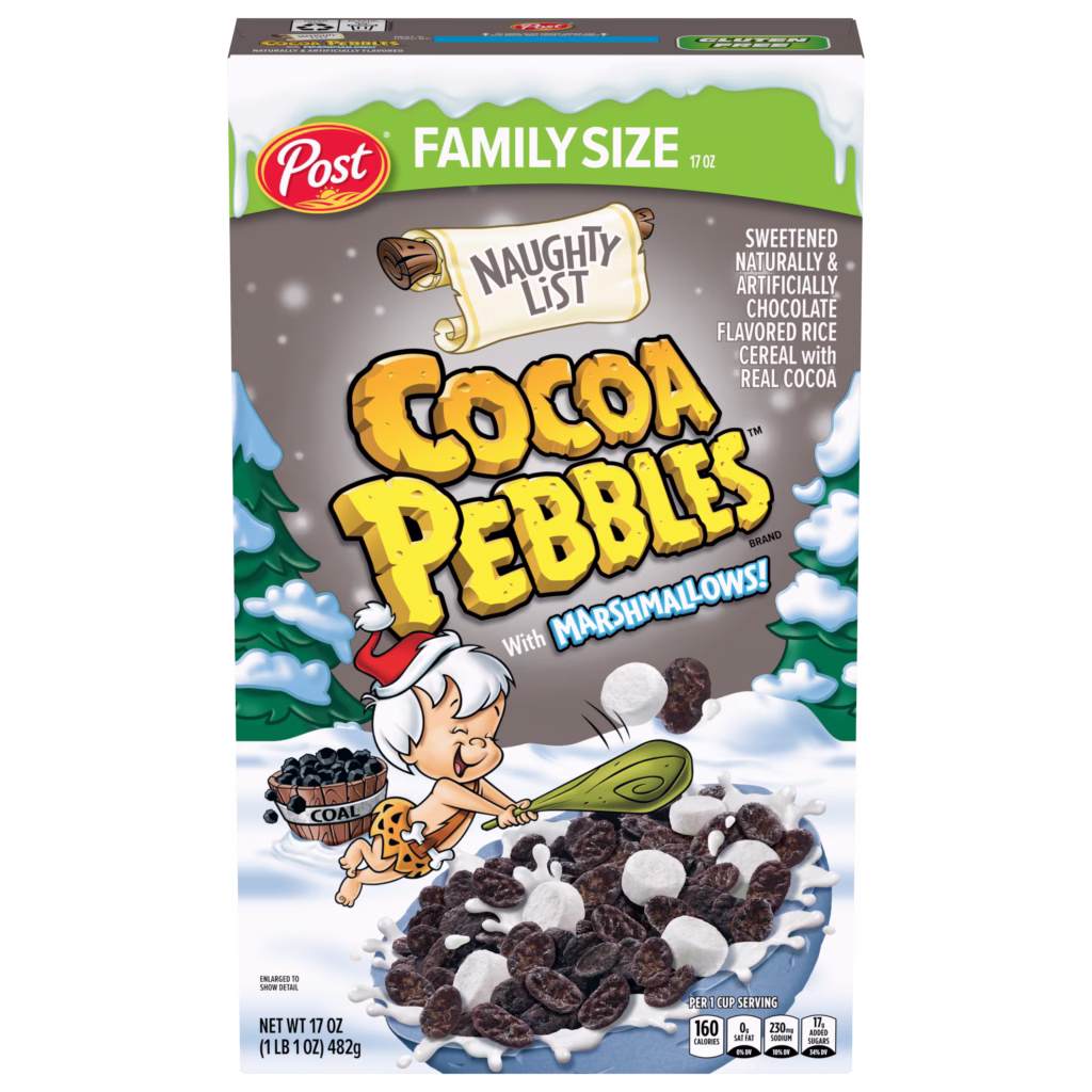 naughty list pebbles cereal