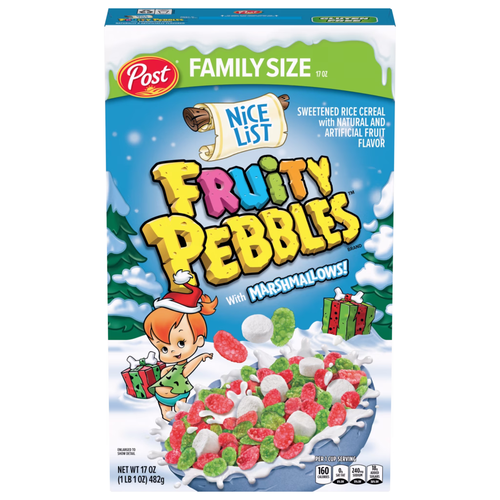 nice list fruity pebbles cereal
