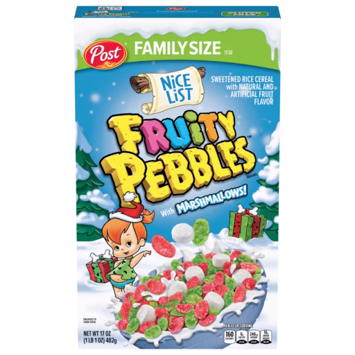 nice list fruity pebbles cereal